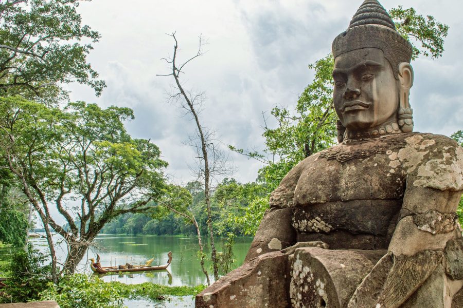 Cambodge-Mekong-Angkor-Thom-entree©Christina Guan