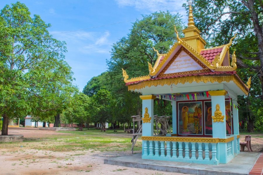 Cambodge-Mekong-Kampong-Tralach-pagode©Christina Guan