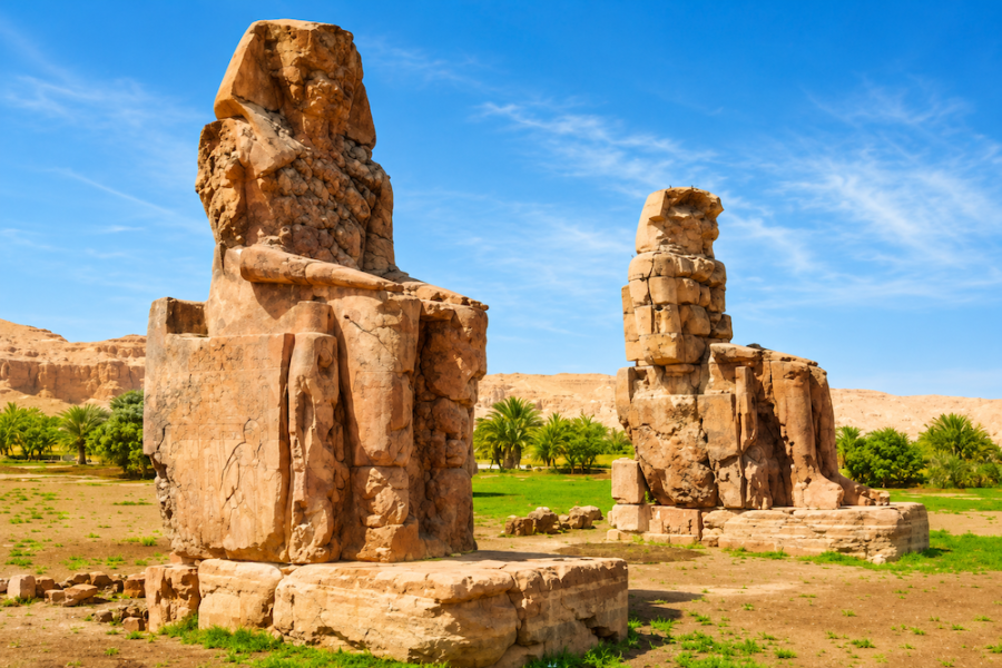 Egypt - Valley of the Kings, Hatshubsut & Memnon