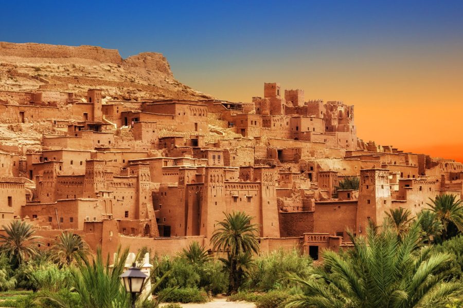 Kasbah Ait Ben Haddou in the Atlas Mountains of Morocco. UNESCO World Heritage Site since 1987_edited (2)