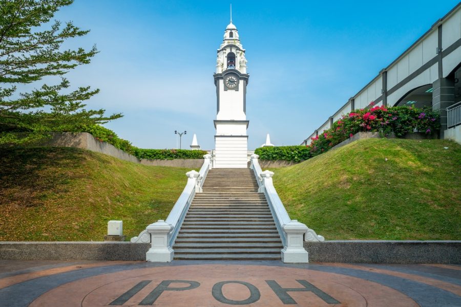 Birch Memorial Clock Tower in Ipoh, Malaysia